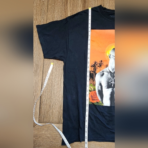 2Pac Hip Hop Front Graphic T-Shirt Men's Size XL - Picture 3 of 6